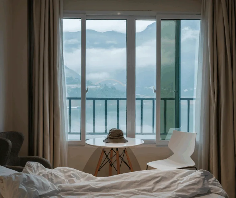 sleeping bed