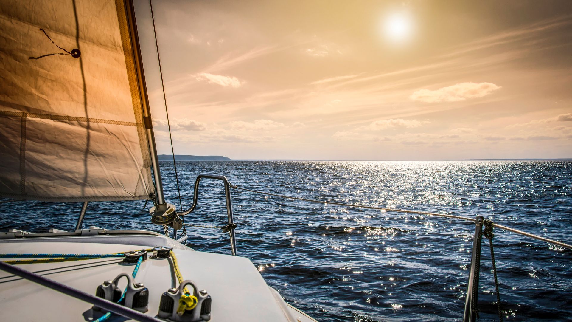Yachting background